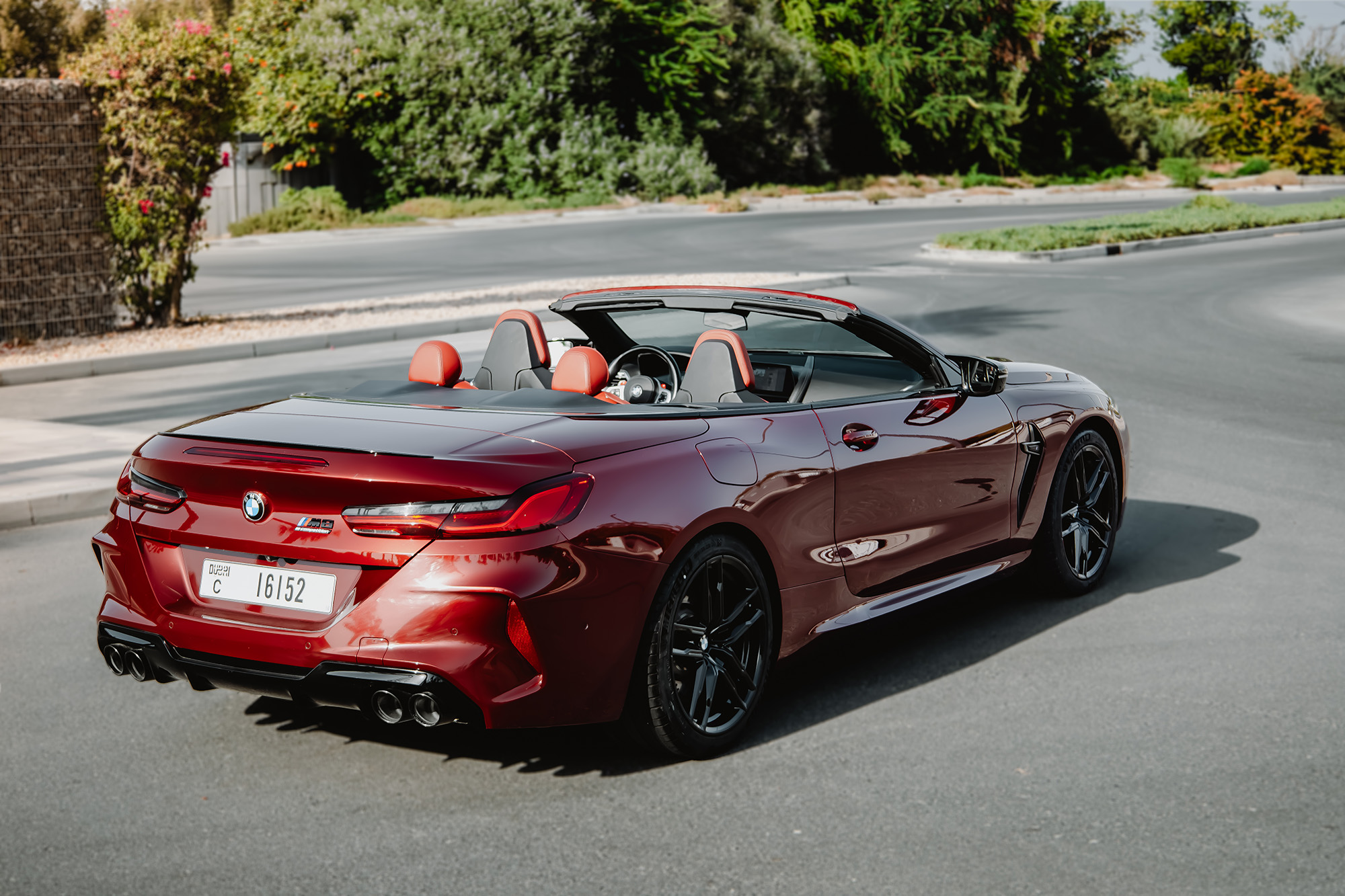 BMW M8 Competition Convertible Red