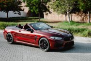 BMW M8 Competition Cabrio Kırmızı