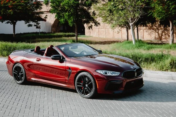 BMW M8 Competition Convertible Red