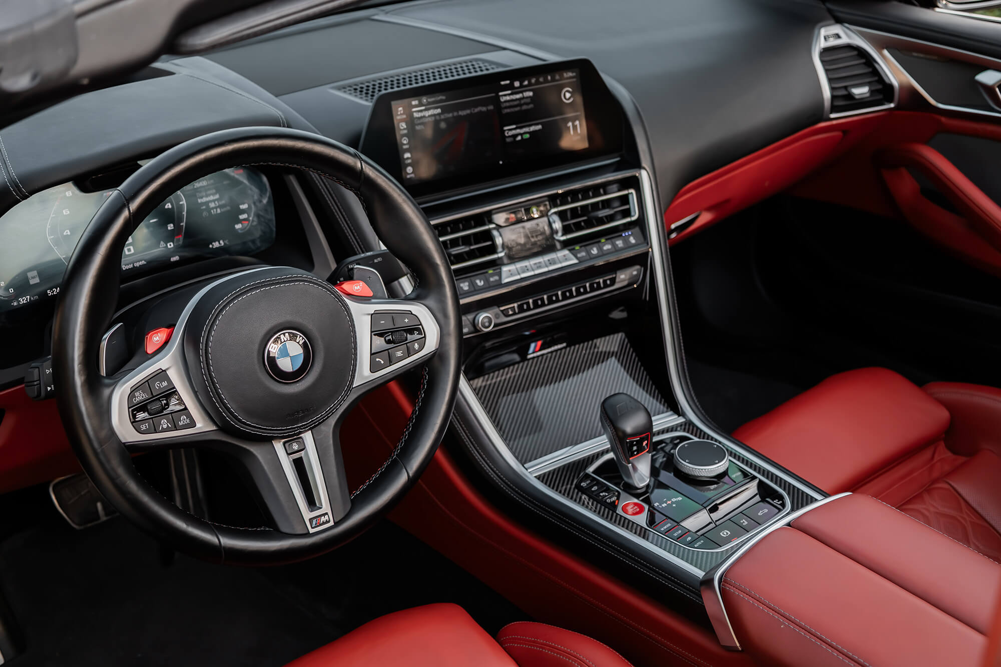 BMW M8 Competition Convertible Red BMW M8 Competition Convertible Red