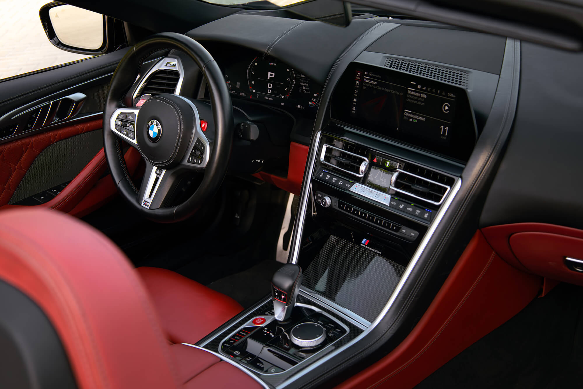 BMW M8 Competition Convertible Red