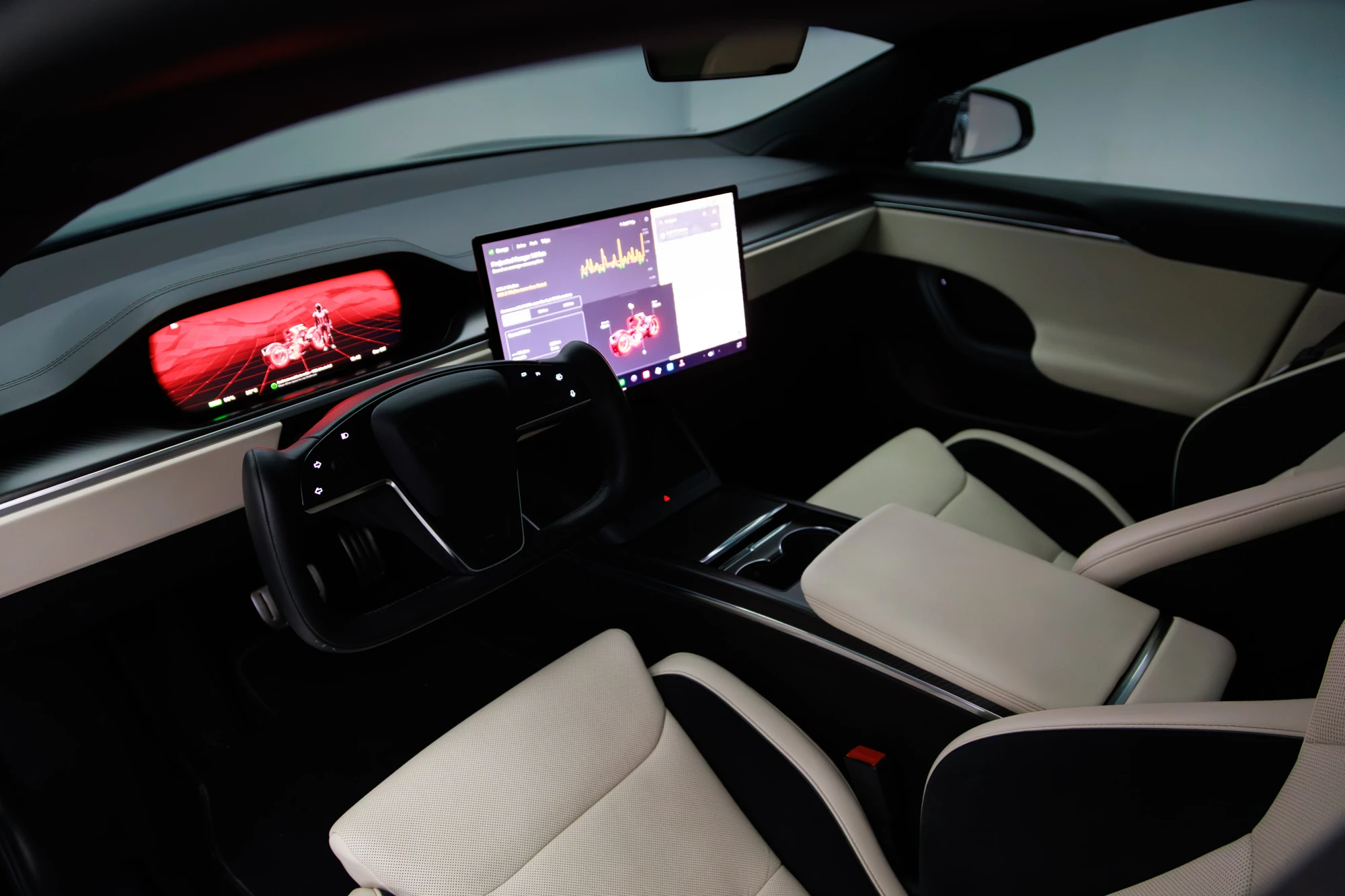 Tesla Model S Plaid Black Matte Tesla Model S Plaid Black Matte