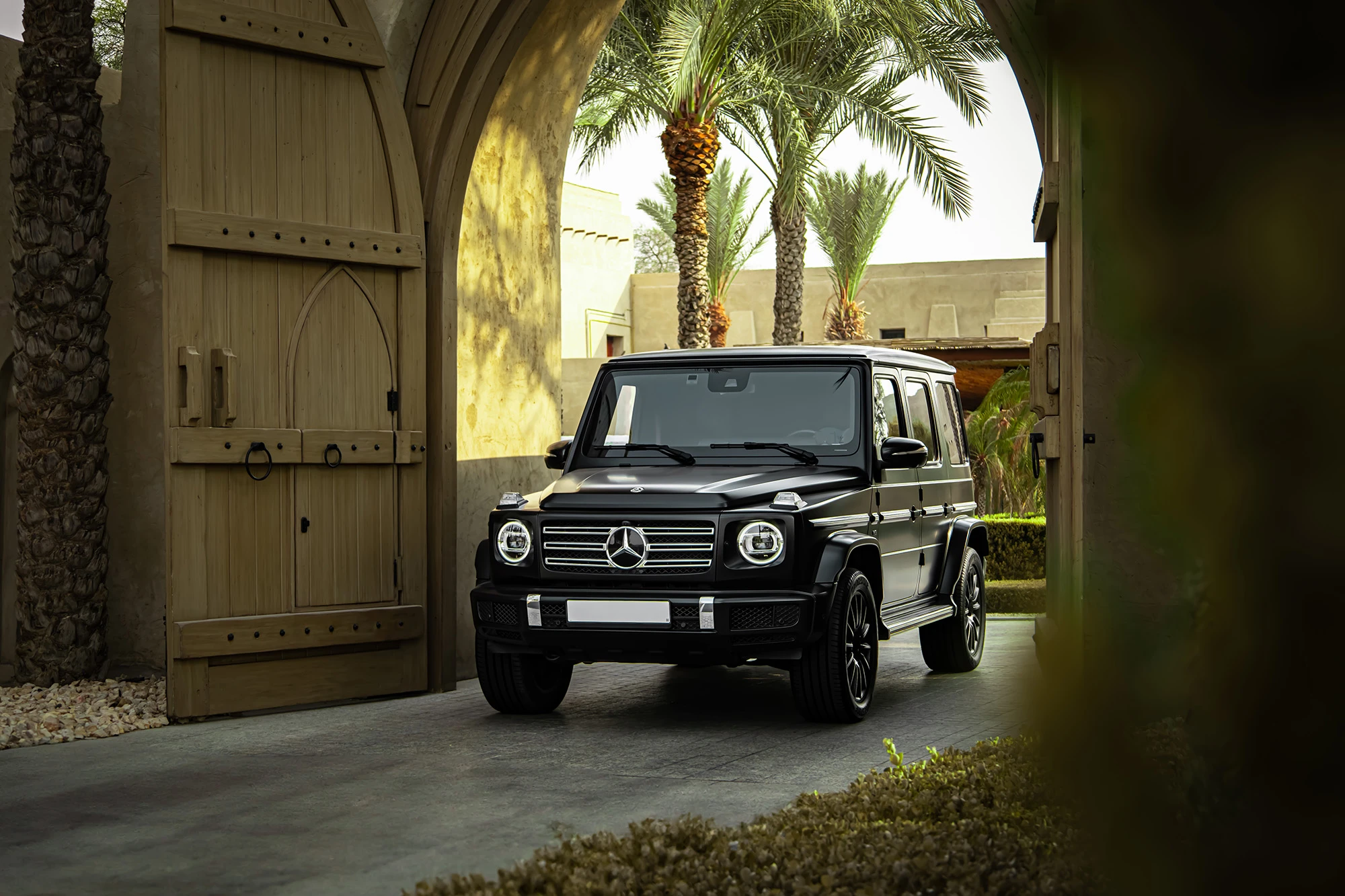 Mercedes G-Klasse 550 Zwart Mat