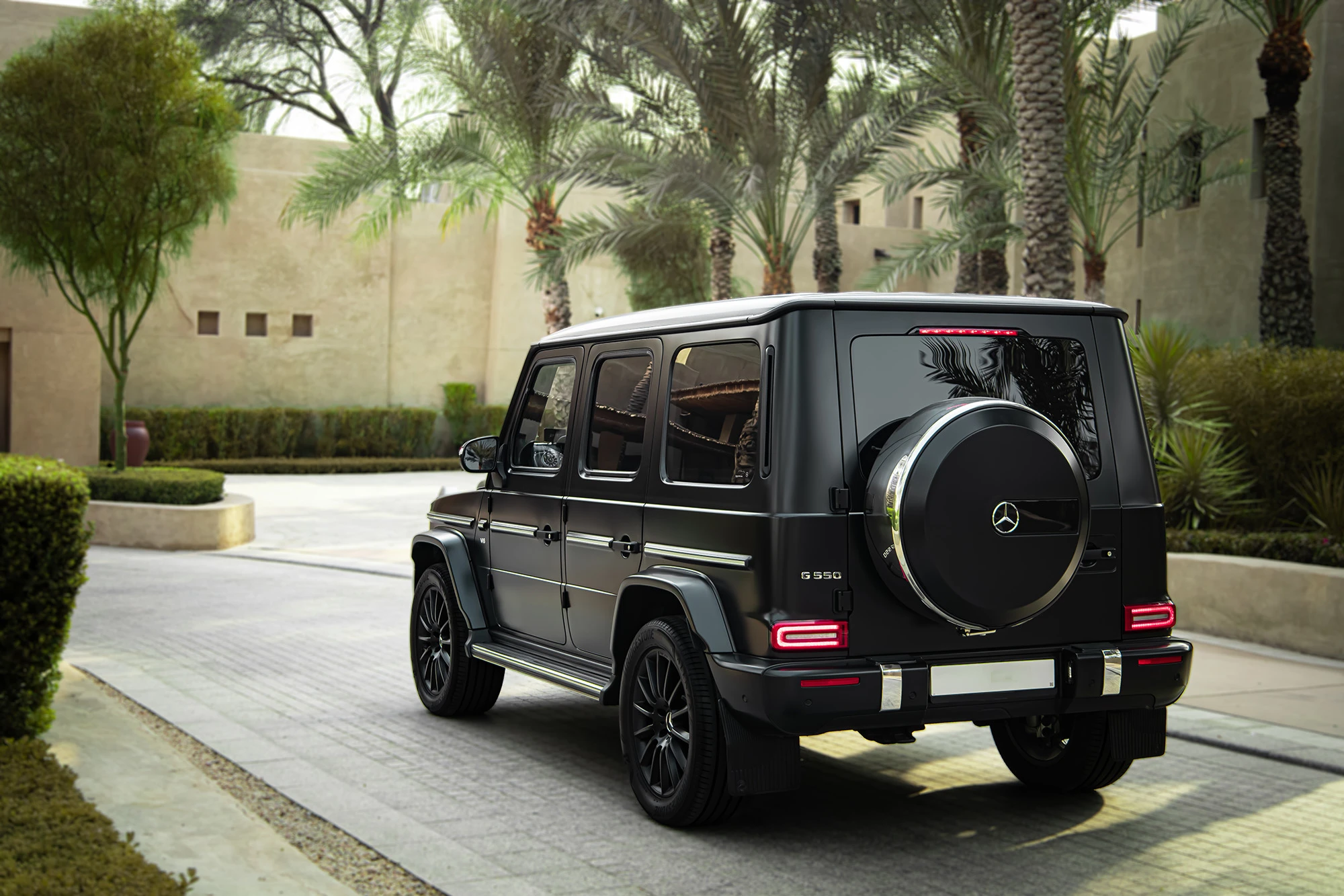 Mercedes G-Klasse 550 Zwart Mat