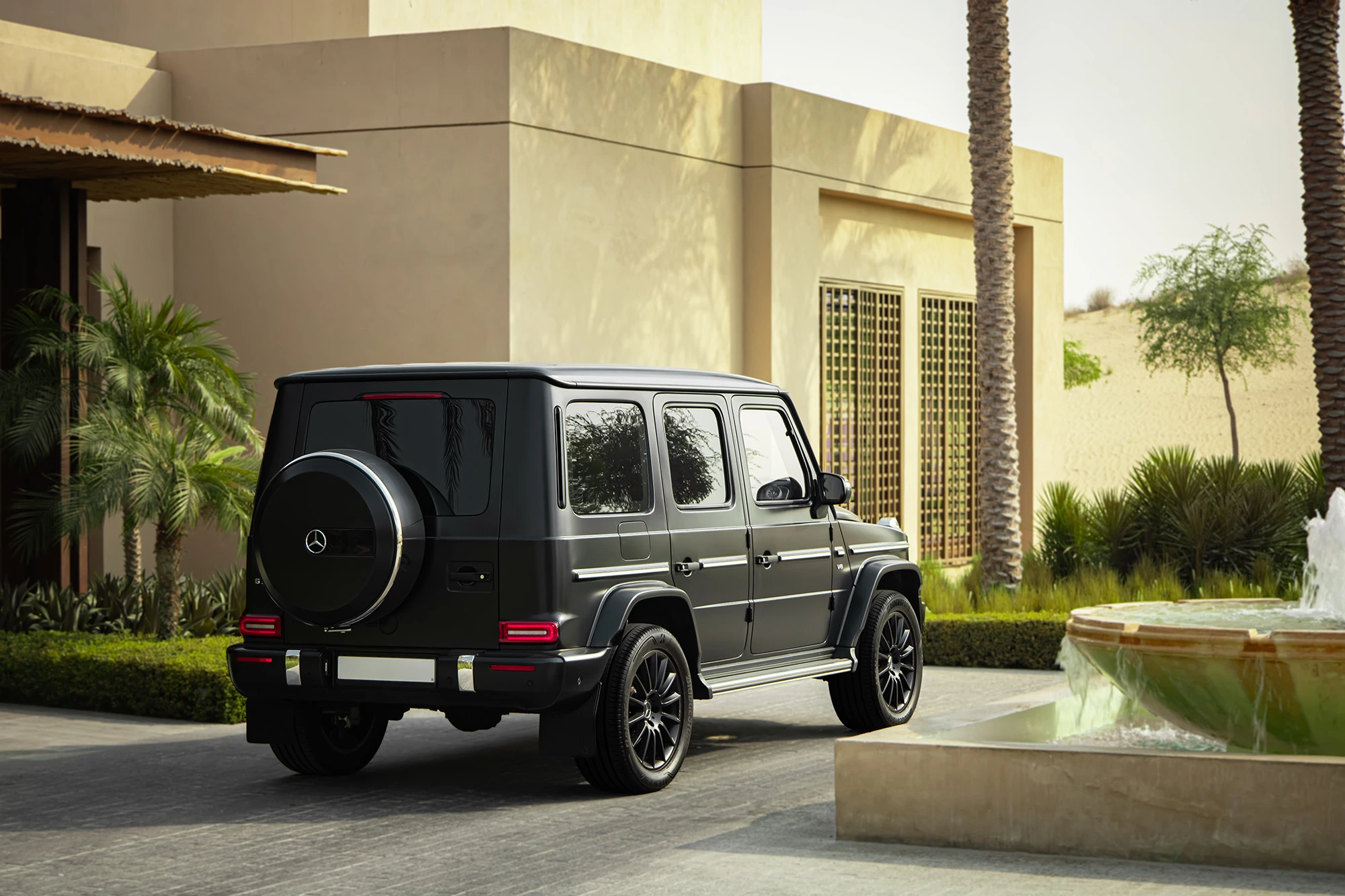 Mercedes G-Klasse 550 Zwart Mat