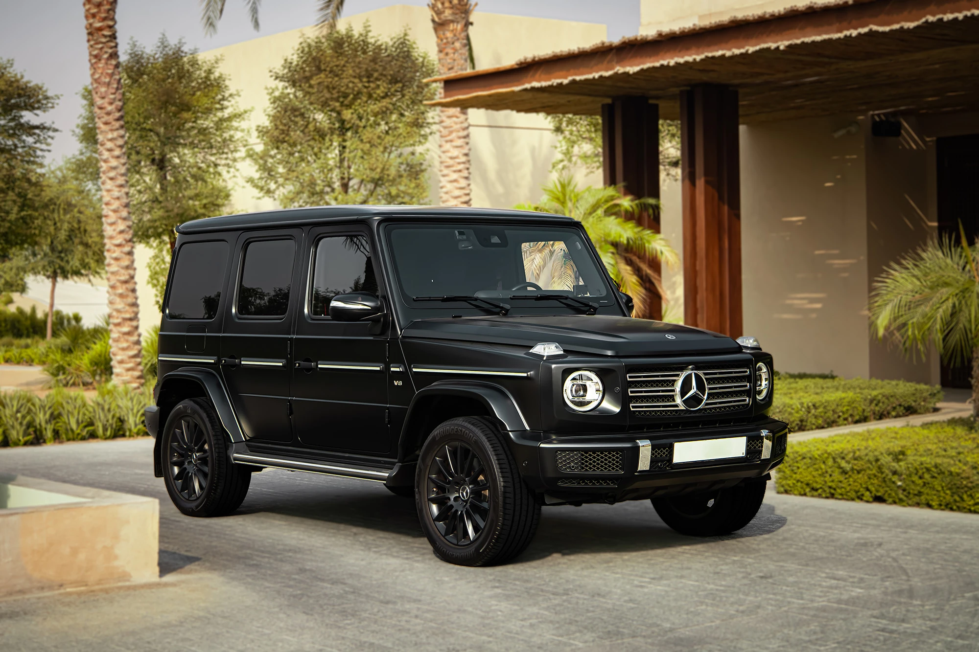 Mercedes G-Klasse 550 Zwart Mat