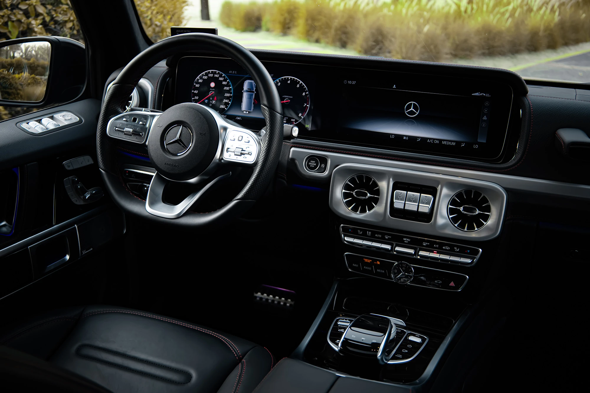 Mercedes G-Klasse 550 Zwart Mat