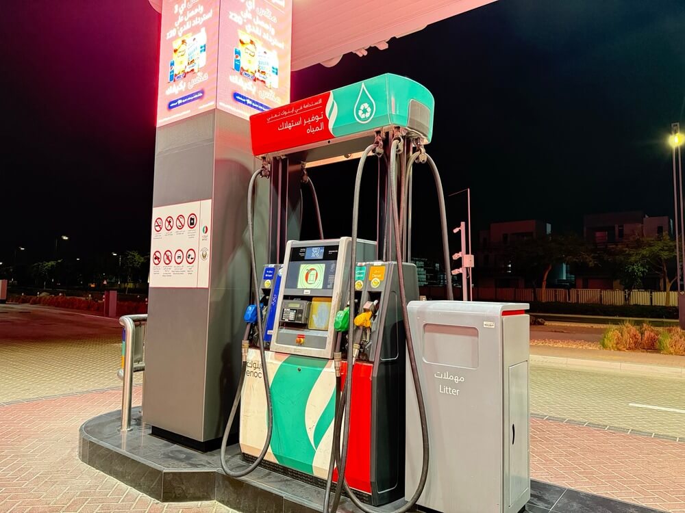 Estações de serviço ENOC nos Emirados Árabes Unidos