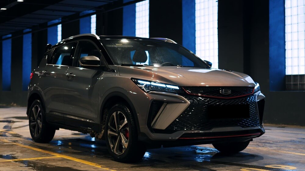 Geely Coolray Dubai'de