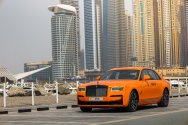 Rolls-Royce Ghost Black Badge arancione