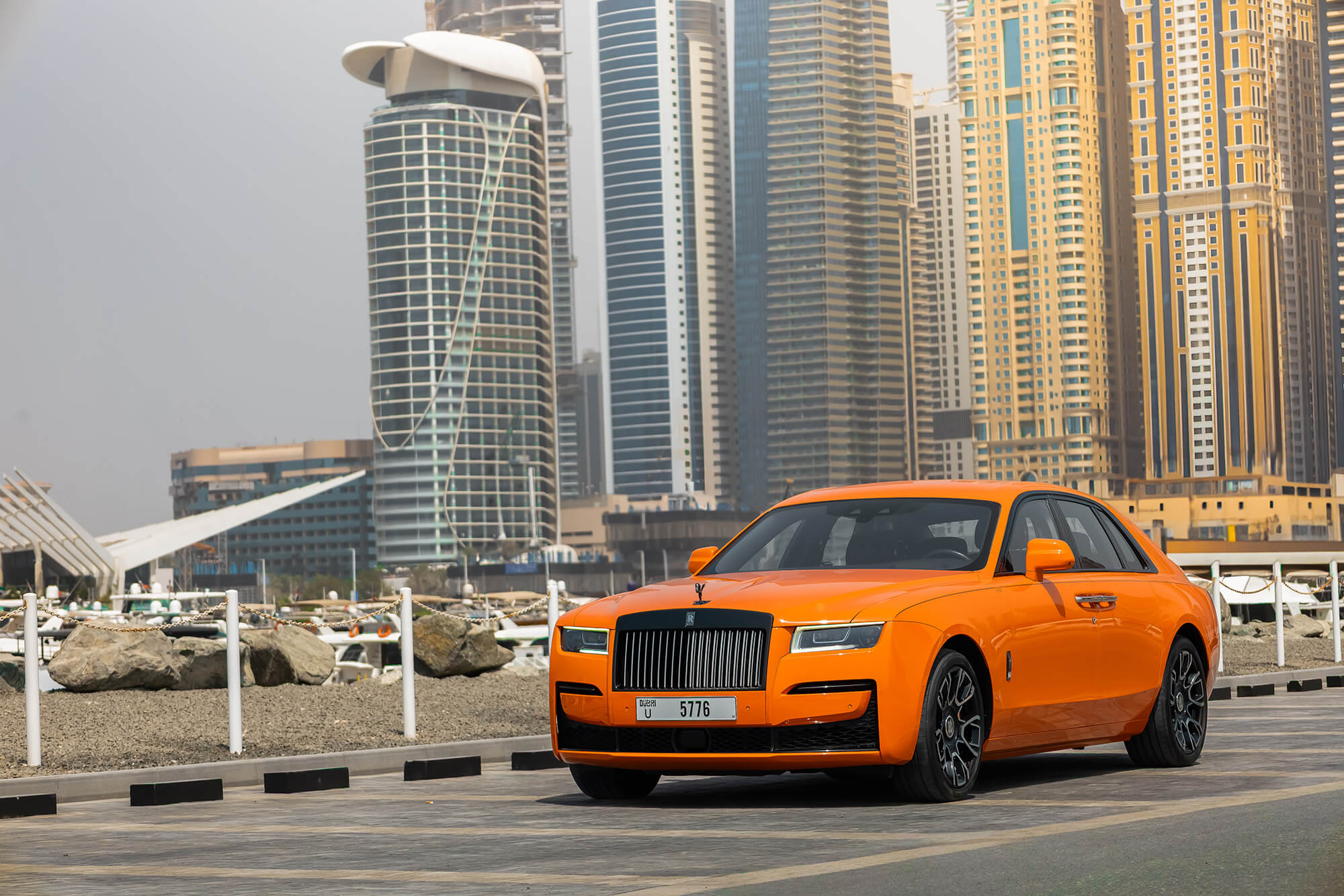 Rolls-Royce Ghost Black Badge Orange