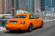 Rolls-Royce Ghost Black Badge arancione