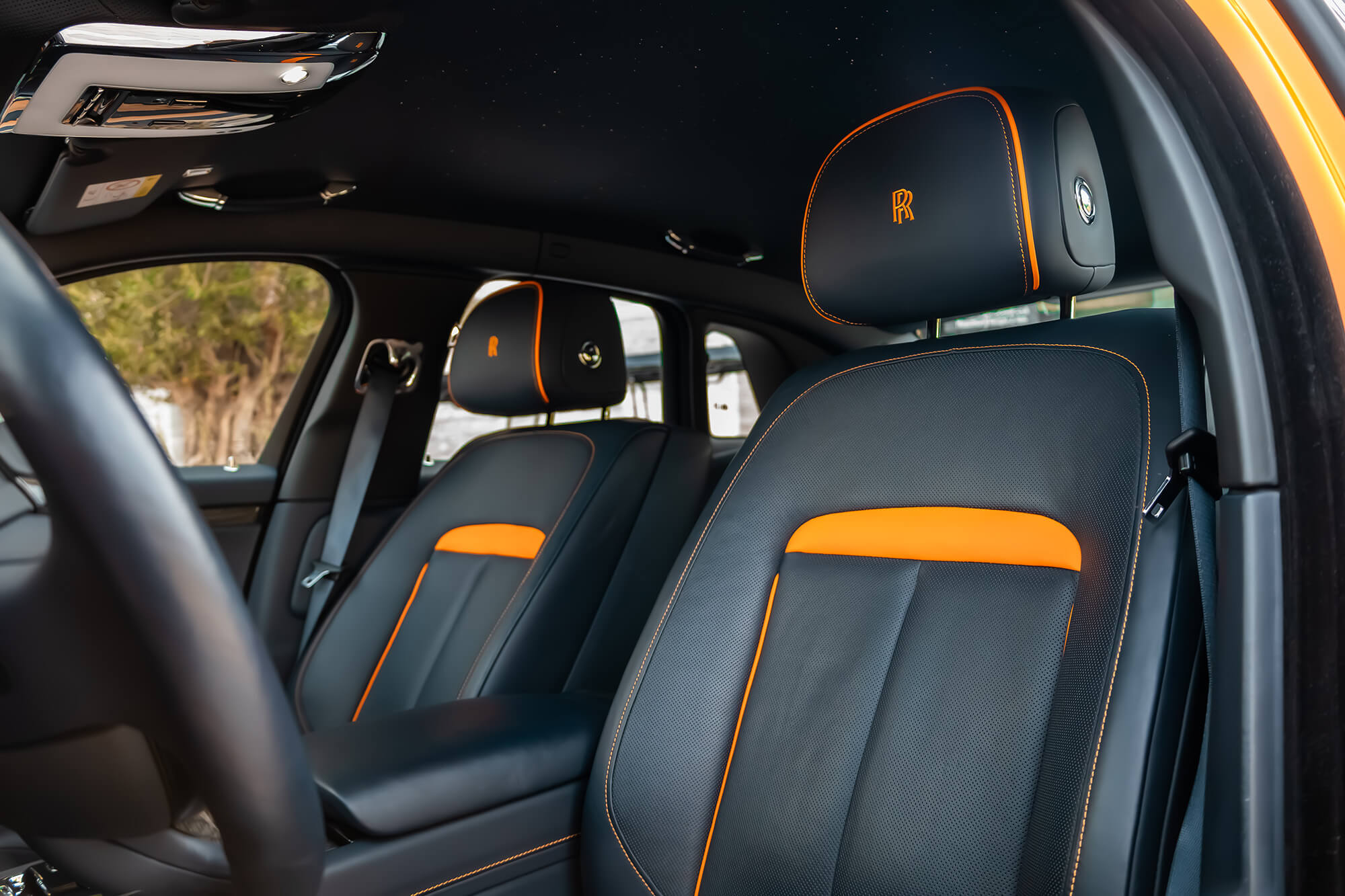 Rolls-Royce Ghost Black Badge Orange