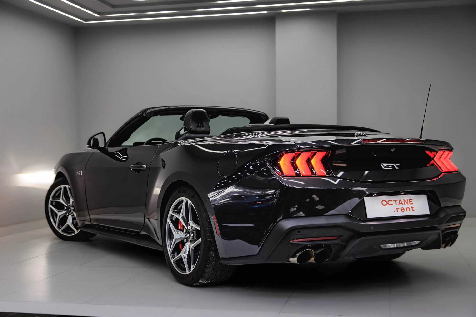 Ford Mustang Convertible New Gen Black Ford Mustang Convertible New Gen Black