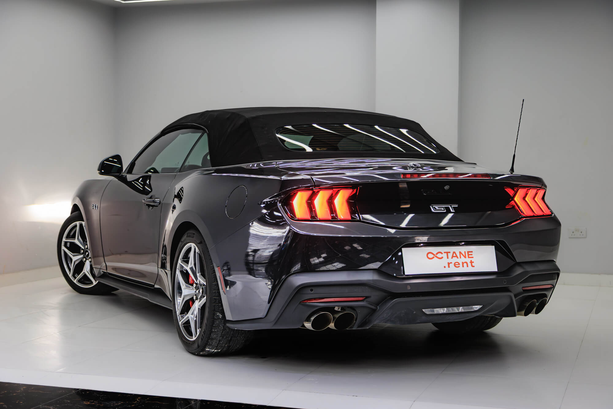 Ford Mustang Convertible New Gen Black Ford Mustang Convertible New Gen Black