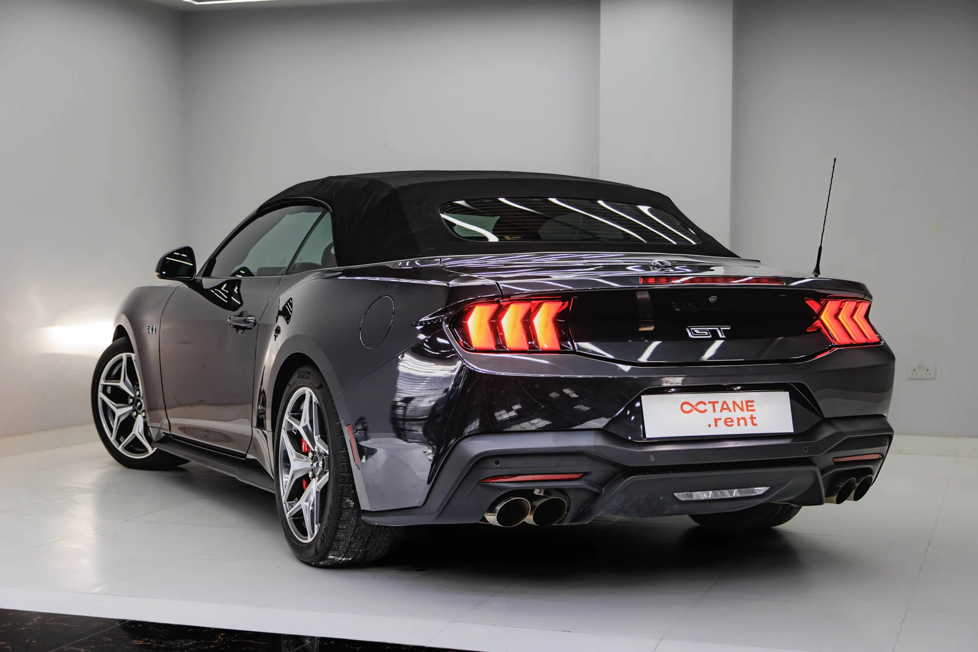 Ford Mustang Convertible New Gen Black Ford Mustang Convertible New Gen Black