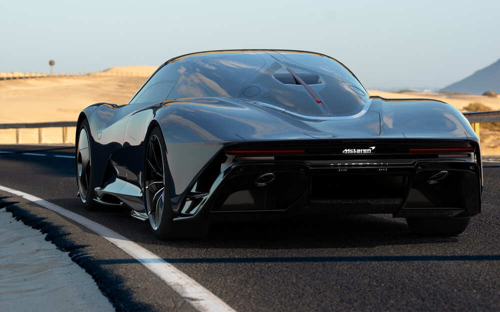 McLaren Speedtail Dubai'de