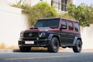 Mercedes G-Class Brabus 800 Carbon Kit Black Matte & Red