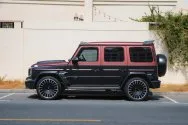 Mercedes G-Class Brabus 800 Carbon Kit Black Matte & Red