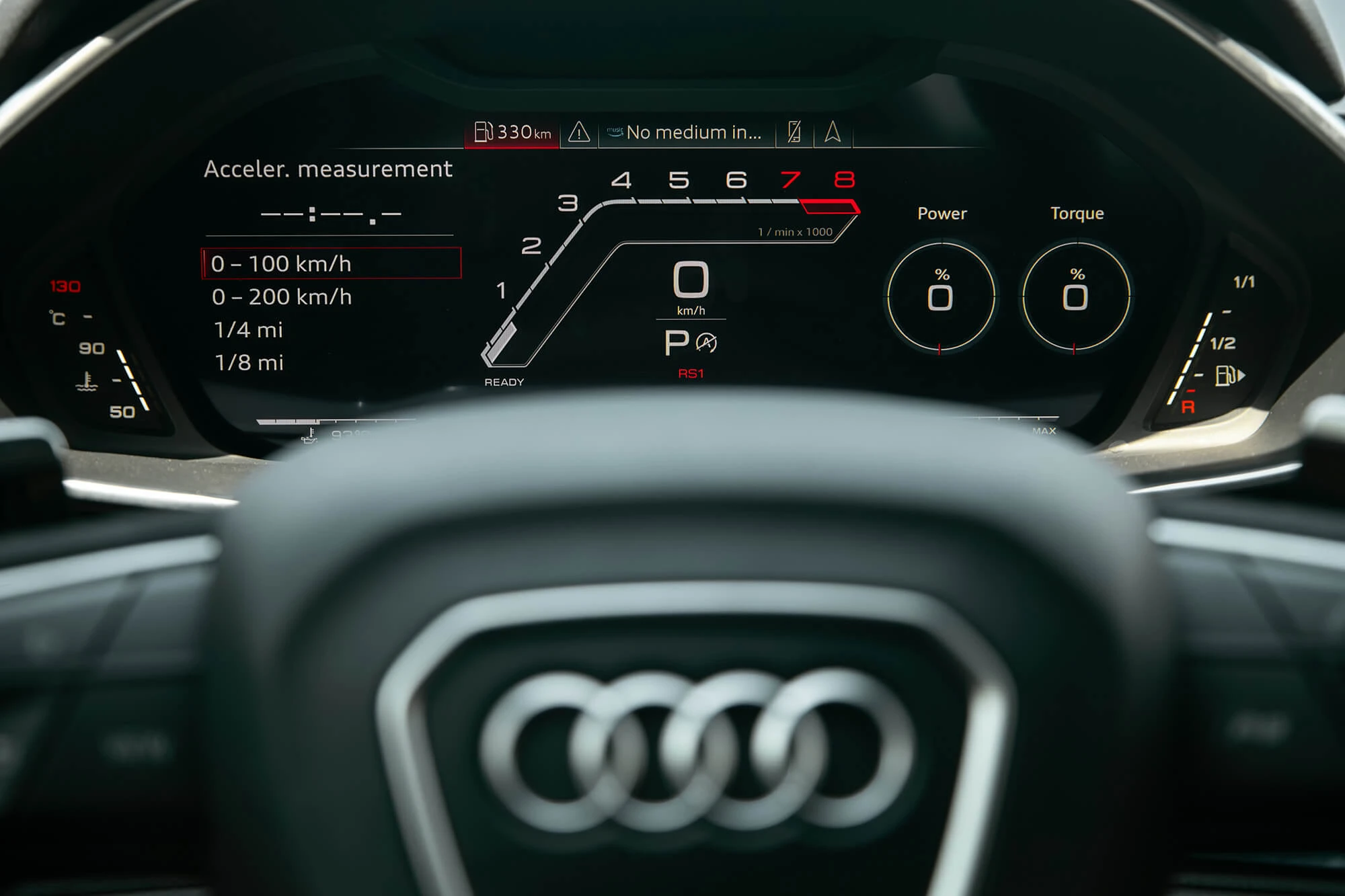 Audi RS Q3 Schwarz