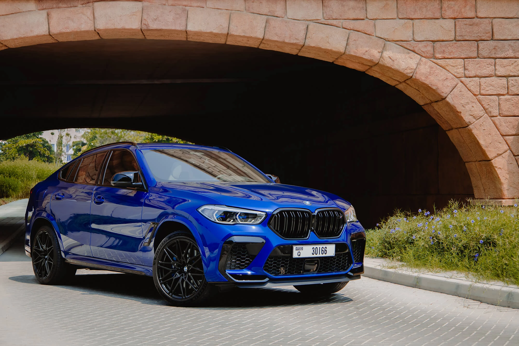 BMW X6M Competition Blue