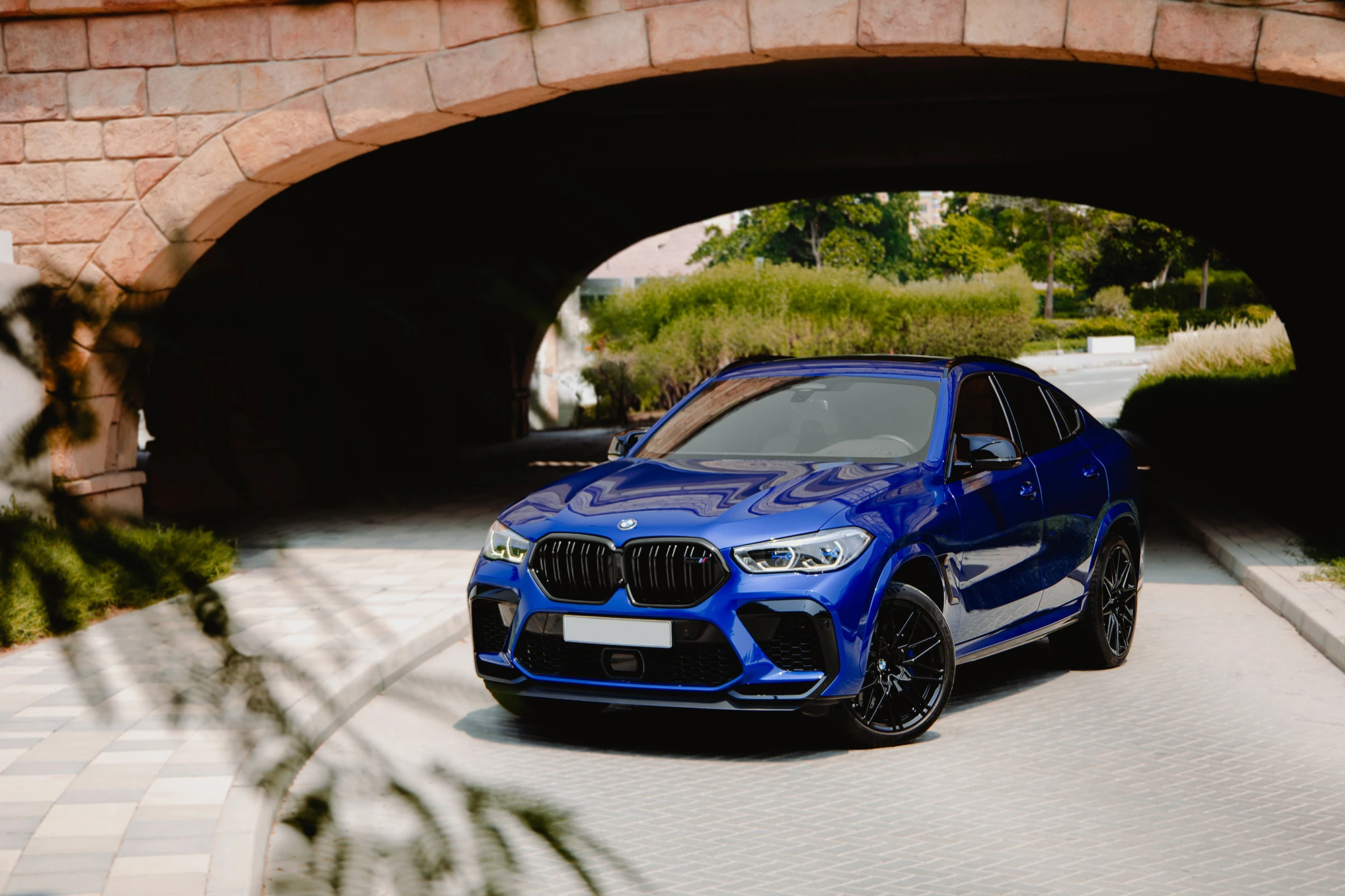 BMW X6M Azul Competición