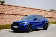 BMW X6M Azul Competición
