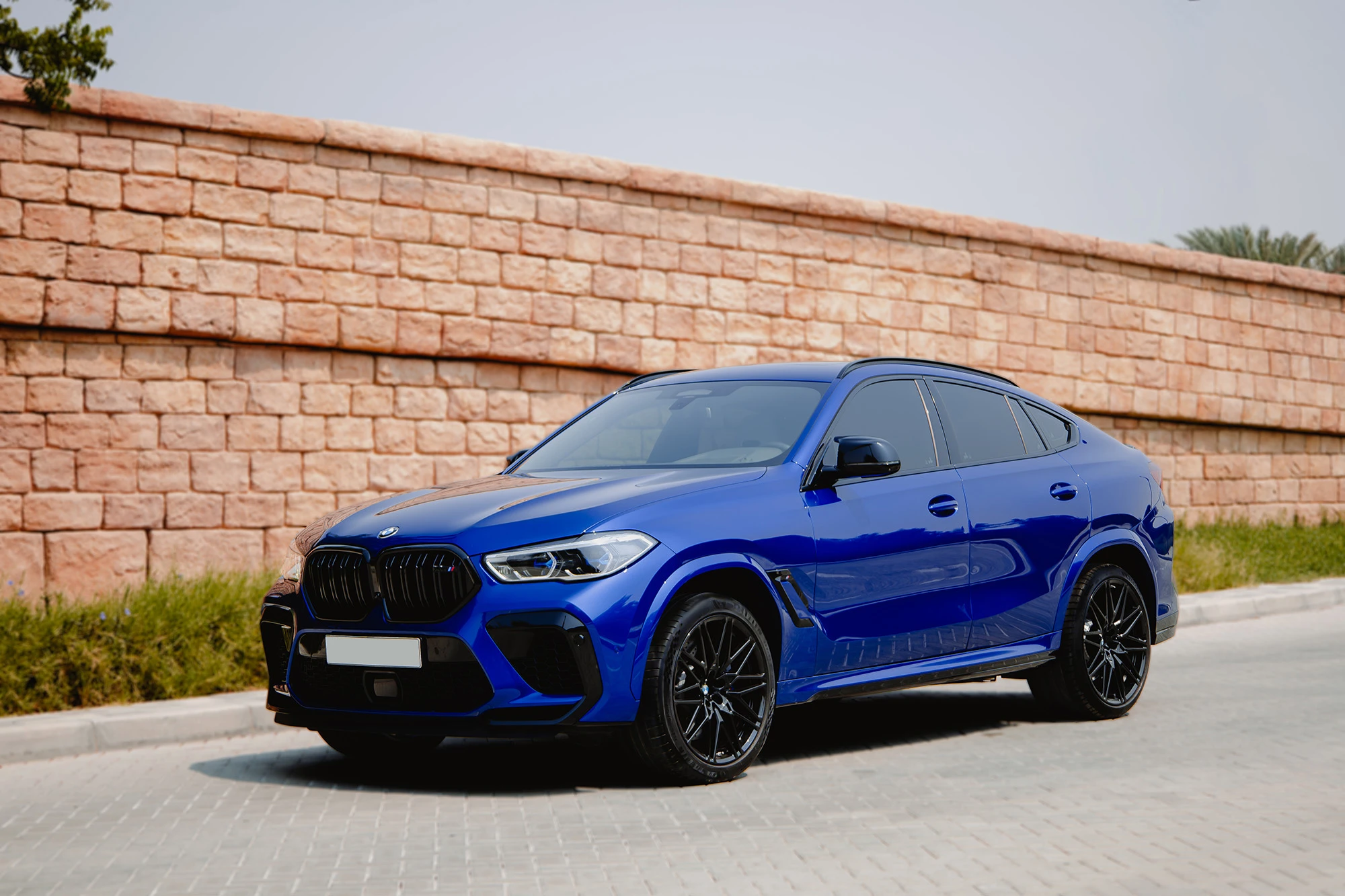 BMW X6M Azul Competición