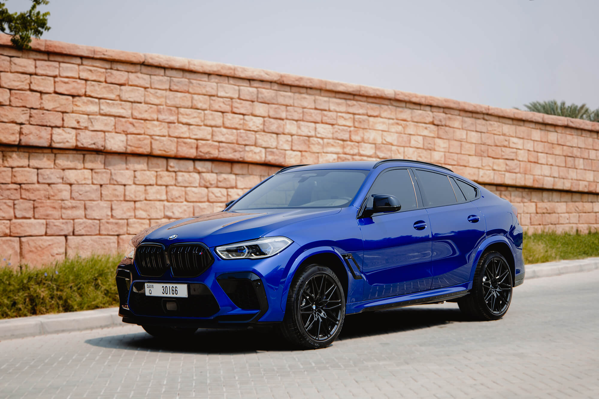 BMW X6M Competition Blue