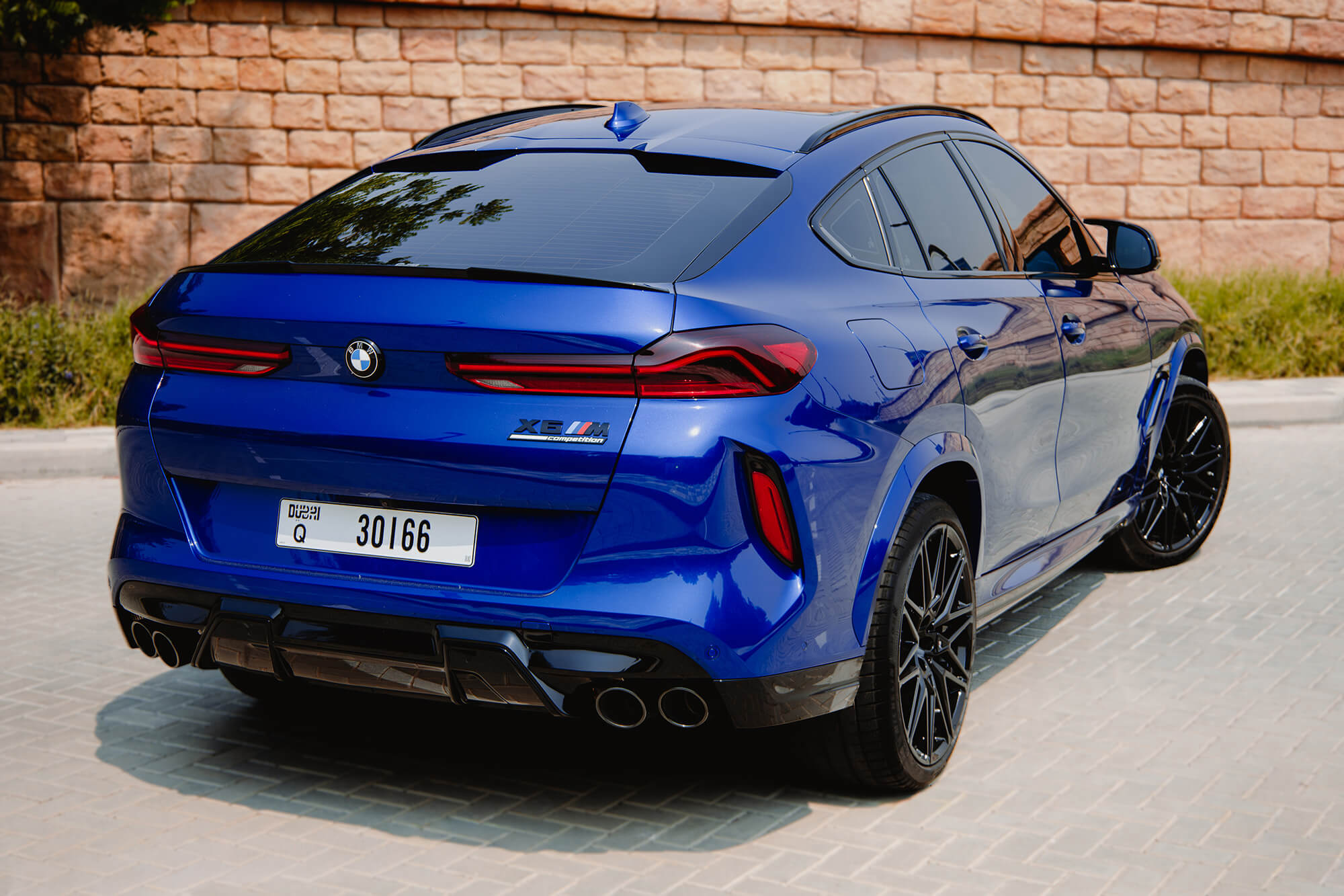 BMW X6M Competition Blue