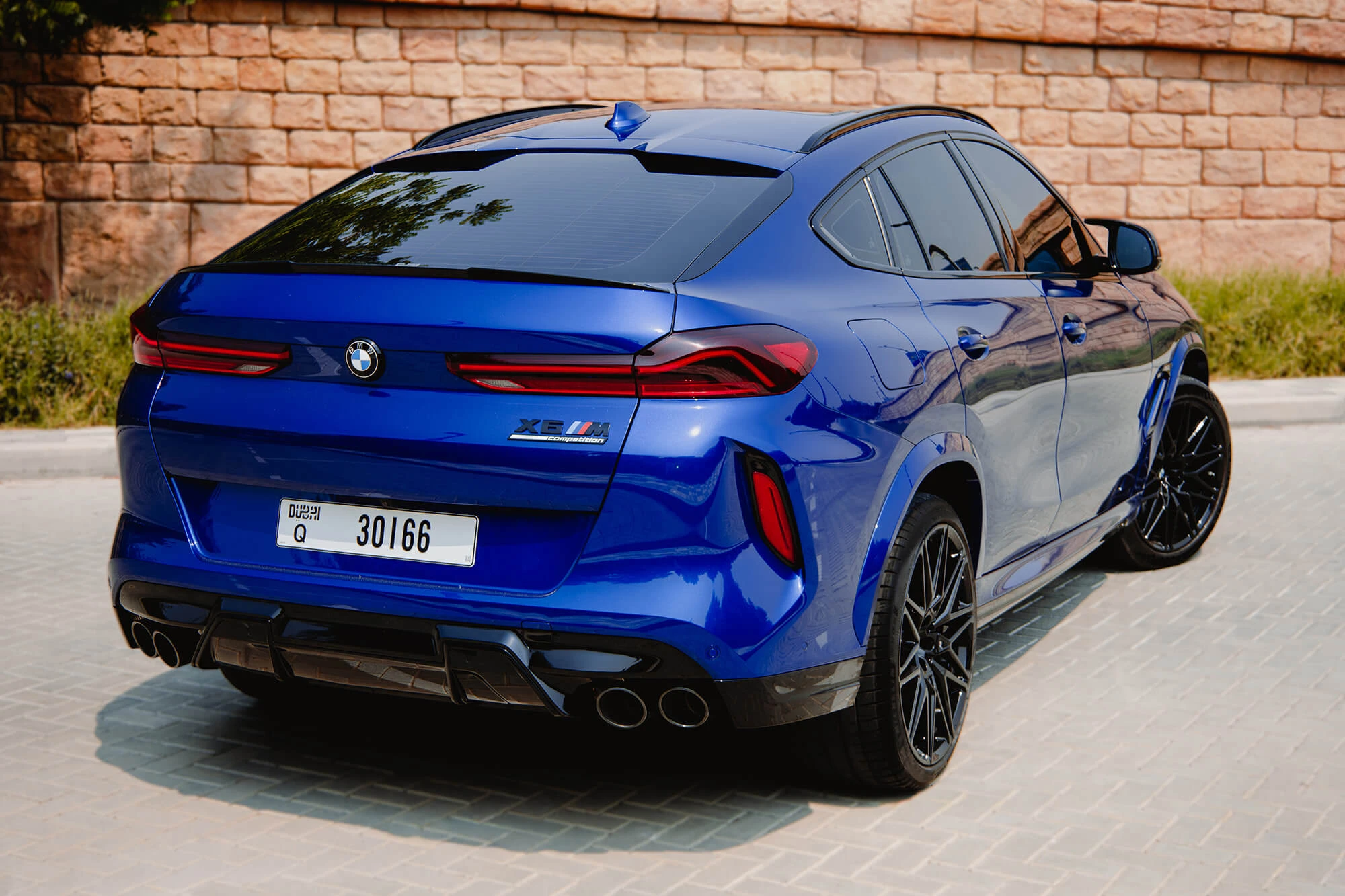 BMW X6M Competition Blue