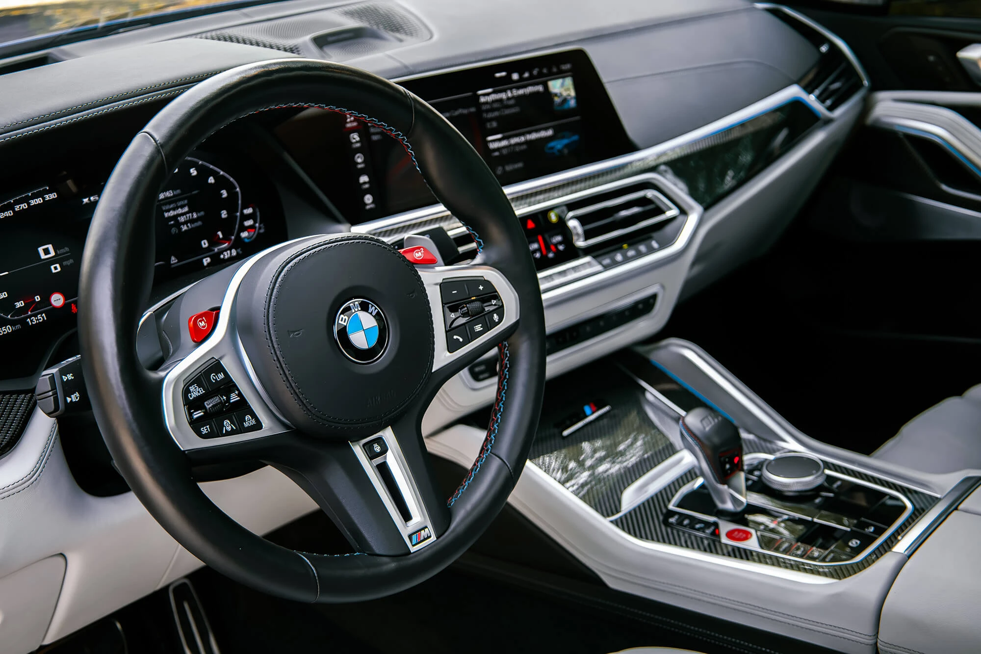 BMW X6M Competition Blue