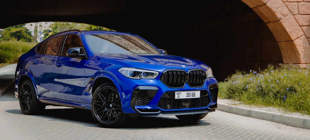 BMW X6M Blu Competizione