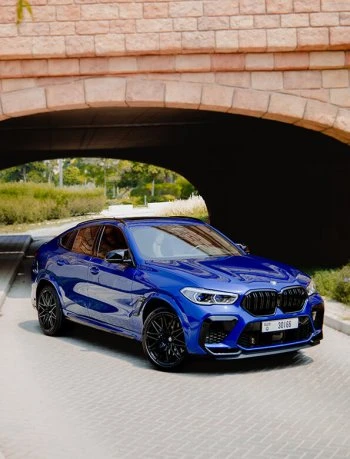 BMW X6M Competition Blue