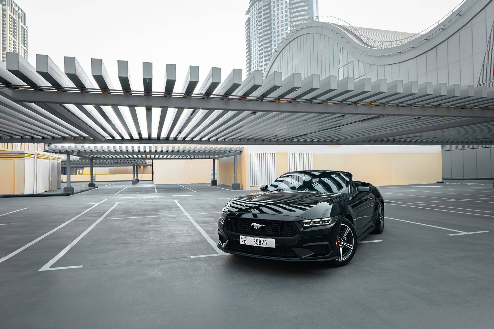 Ford Mustang Convertible New Gen Black