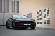 Ford Mustang Cabriolet Nieuwe Gen Zwart