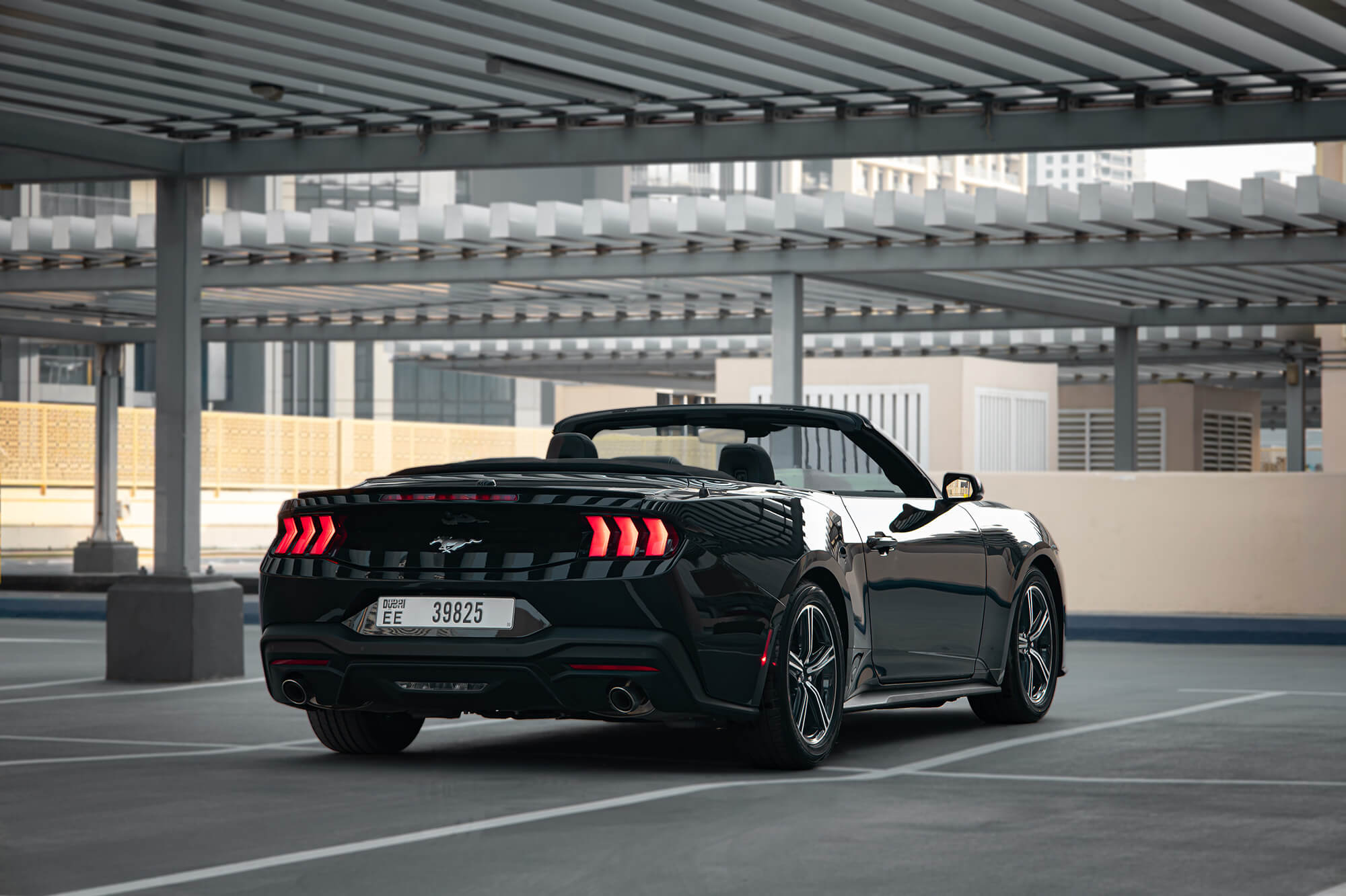Ford Mustang Convertible New Gen Black