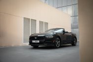 Ford Mustang Cabriolet Nieuwe Gen Zwart