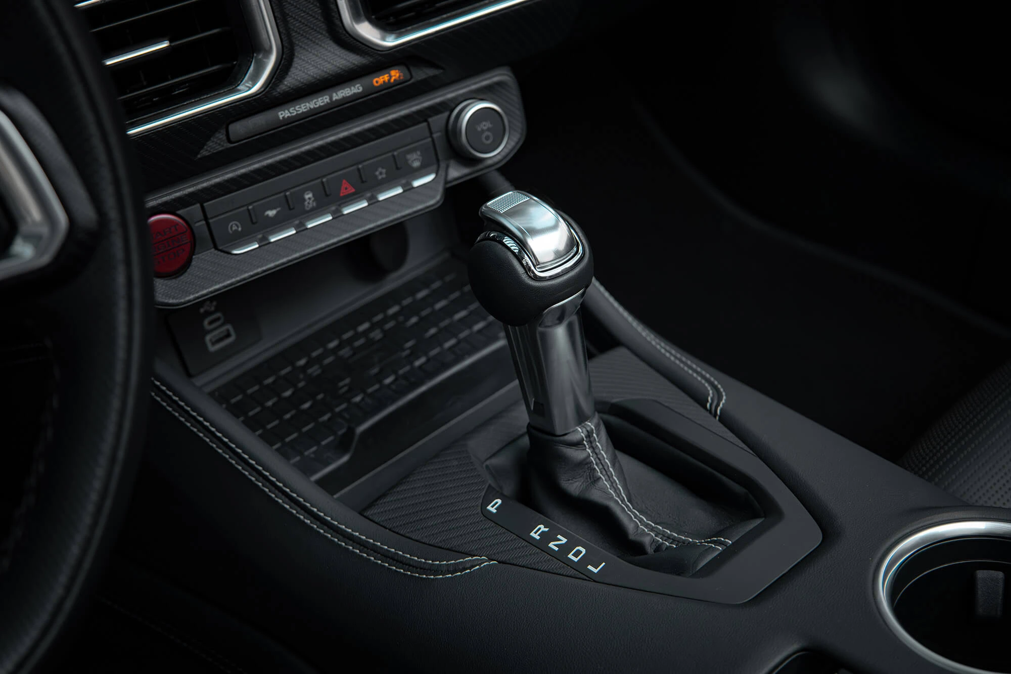 Ford Mustang Cabriolet Nieuwe Gen Zwart