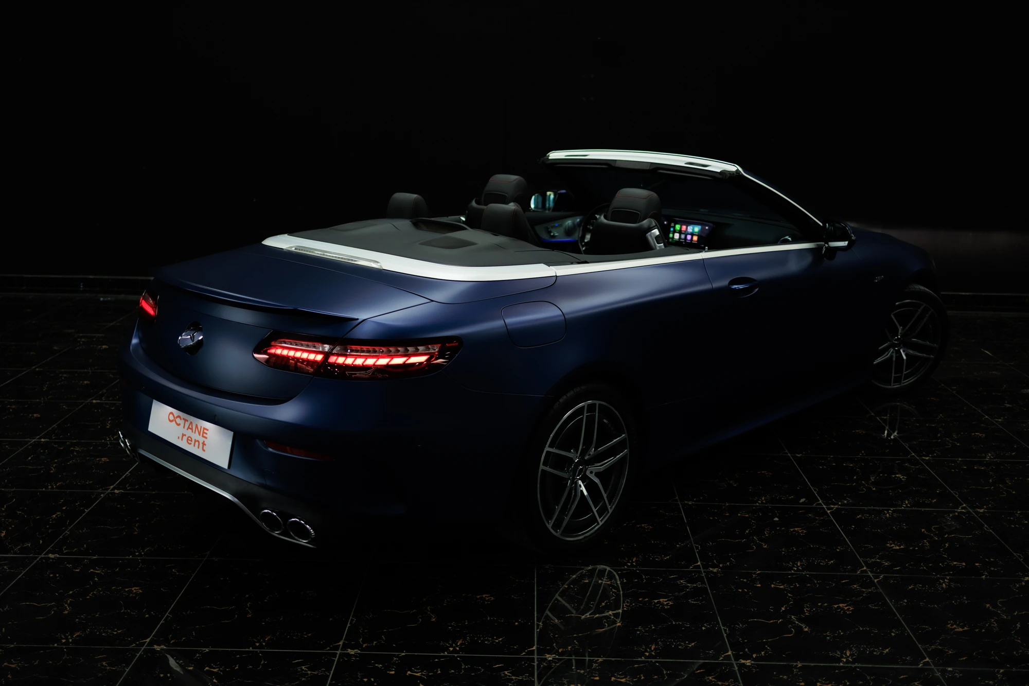 Mercedes E53 AMG Convertible Blue Mercedes E53 AMG Convertible Blue