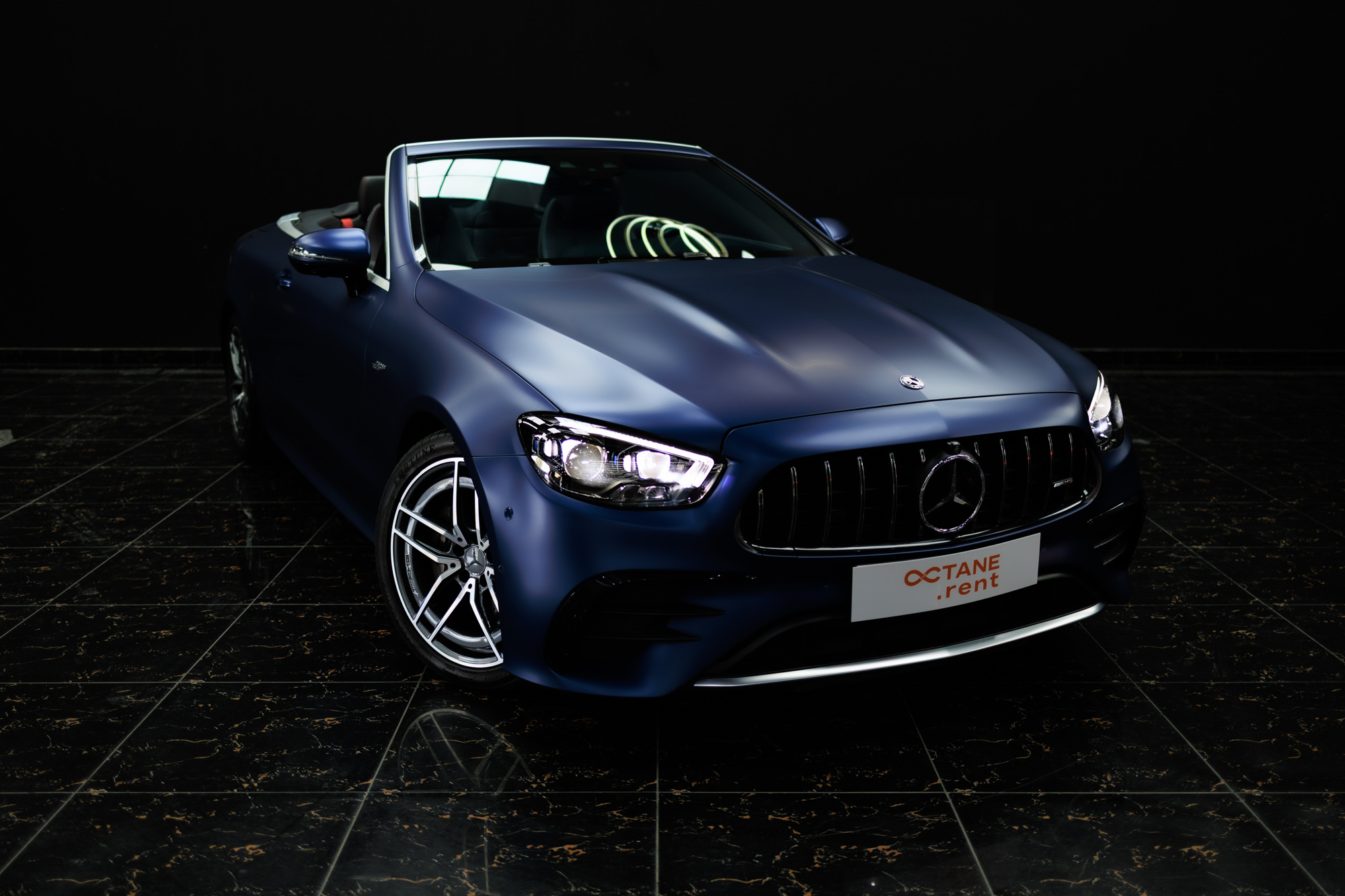 Mercedes E53 AMG Convertible Blue