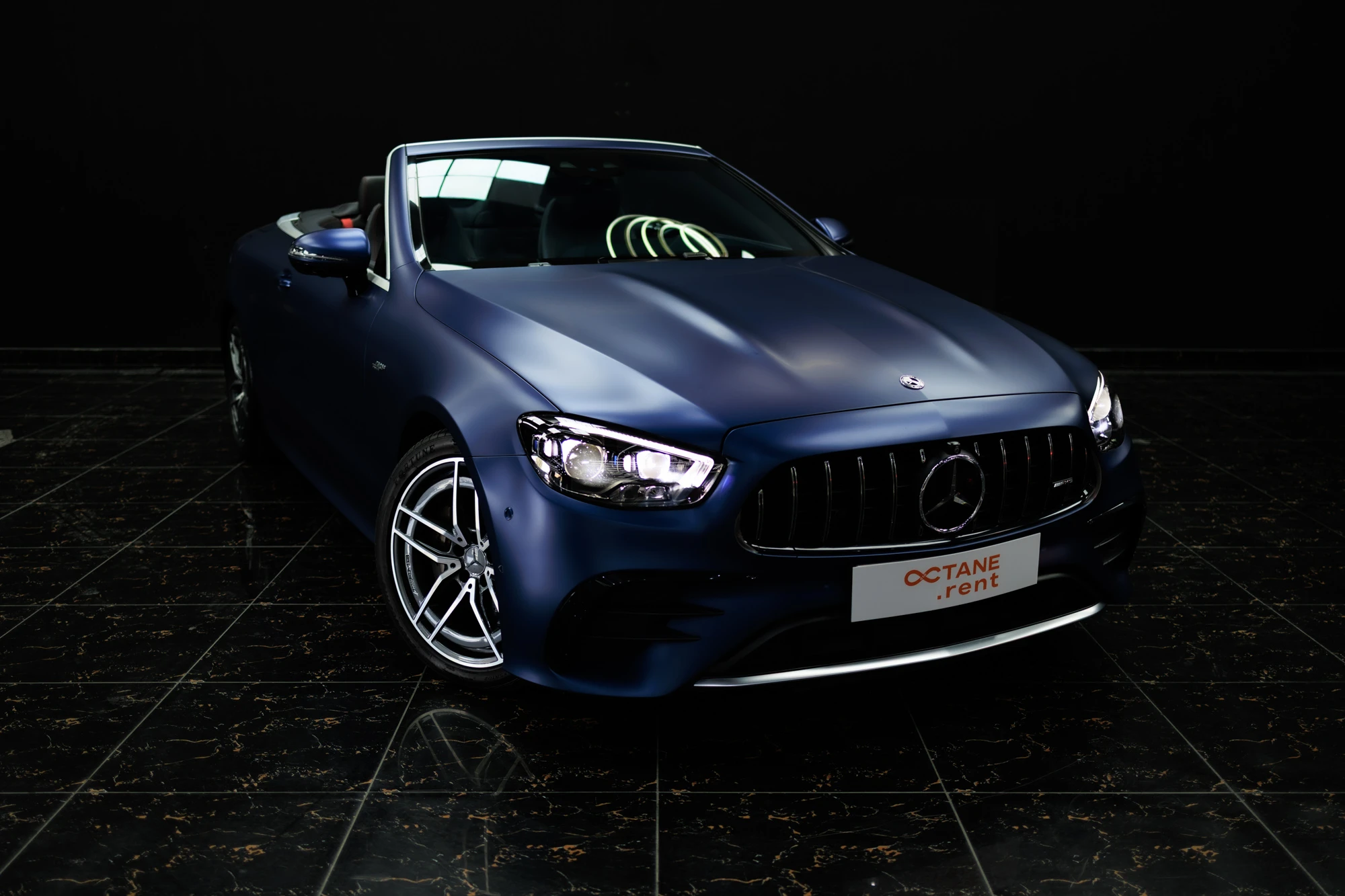 Mercedes E53 AMG Convertible Blue Mercedes E53 AMG Convertible Blue