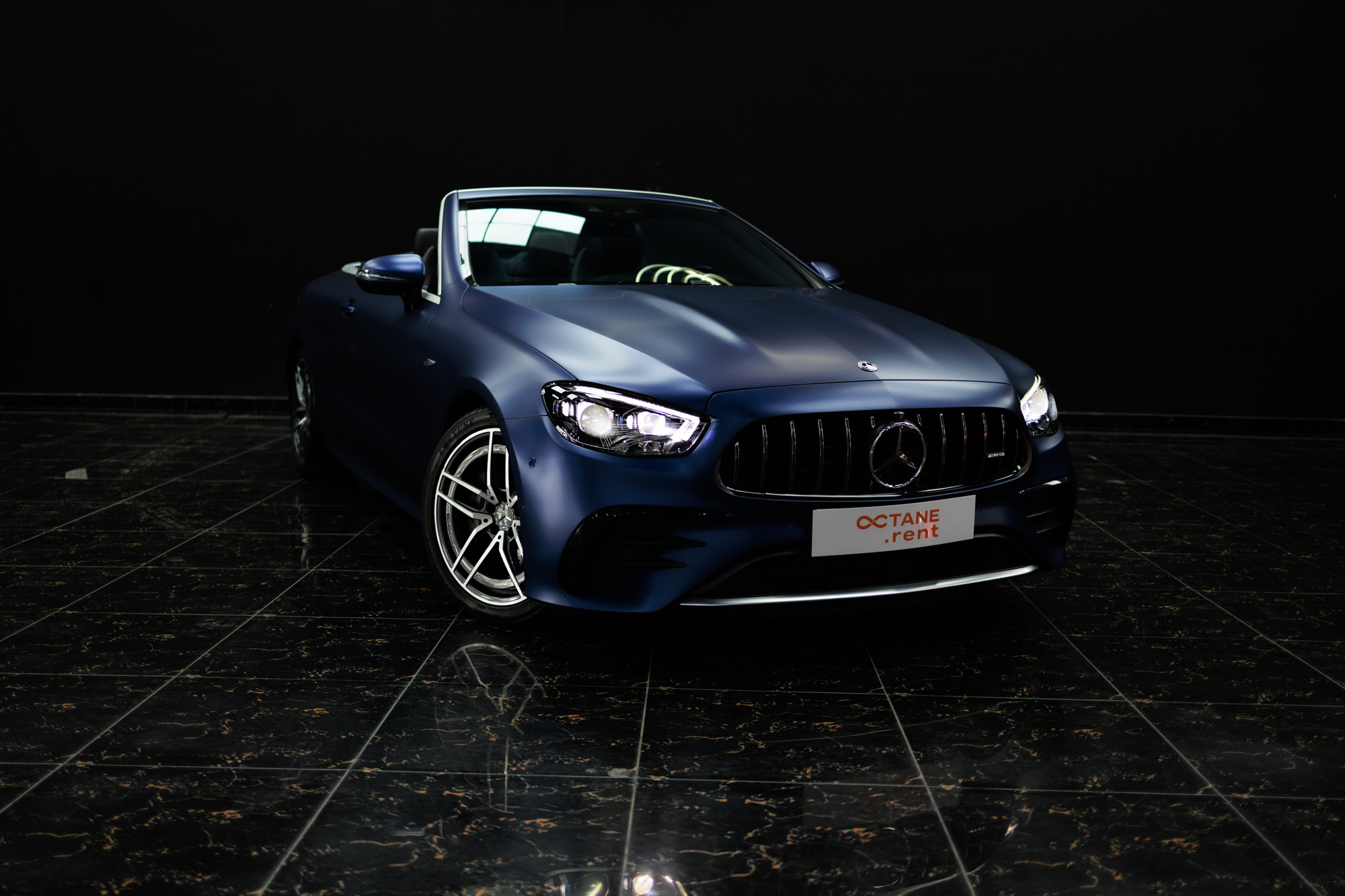 Mercedes E53 AMG Convertible Blue