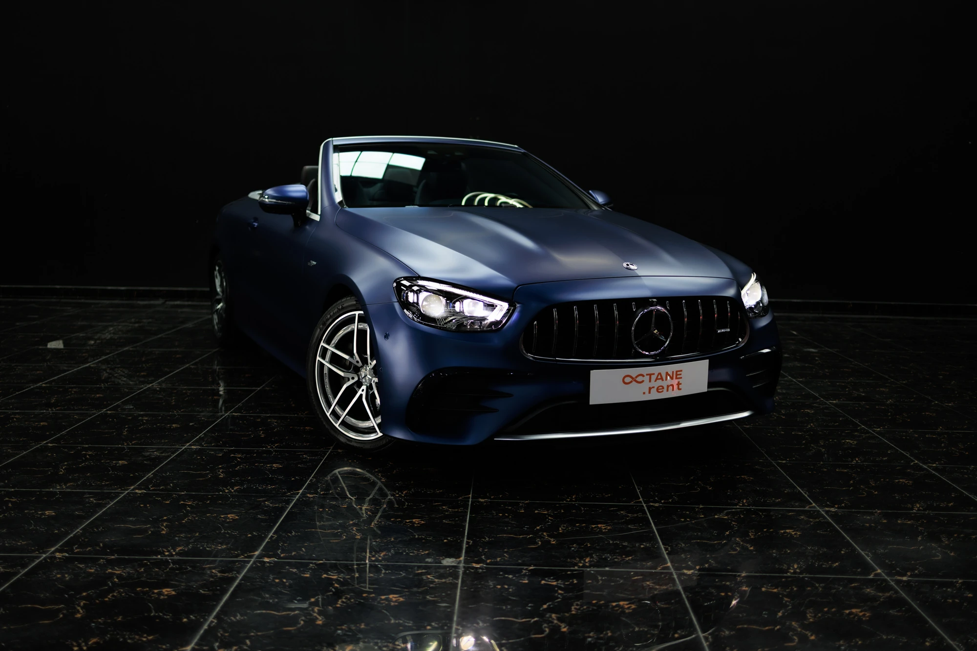 Mercedes E53 AMG Convertible Blue Mercedes E53 AMG Convertible Blue