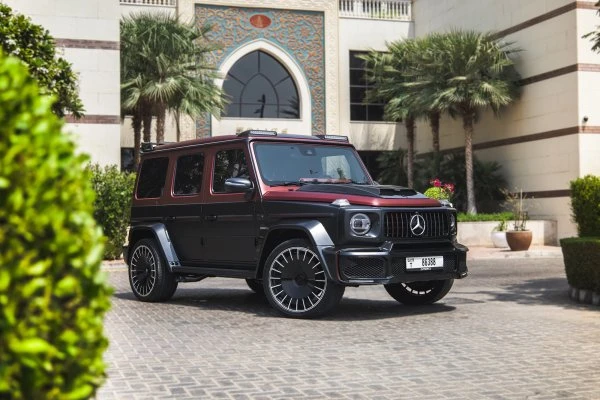 Mercedes G-Class Brabus 800 Carbon Kit Sort Mat & Rød