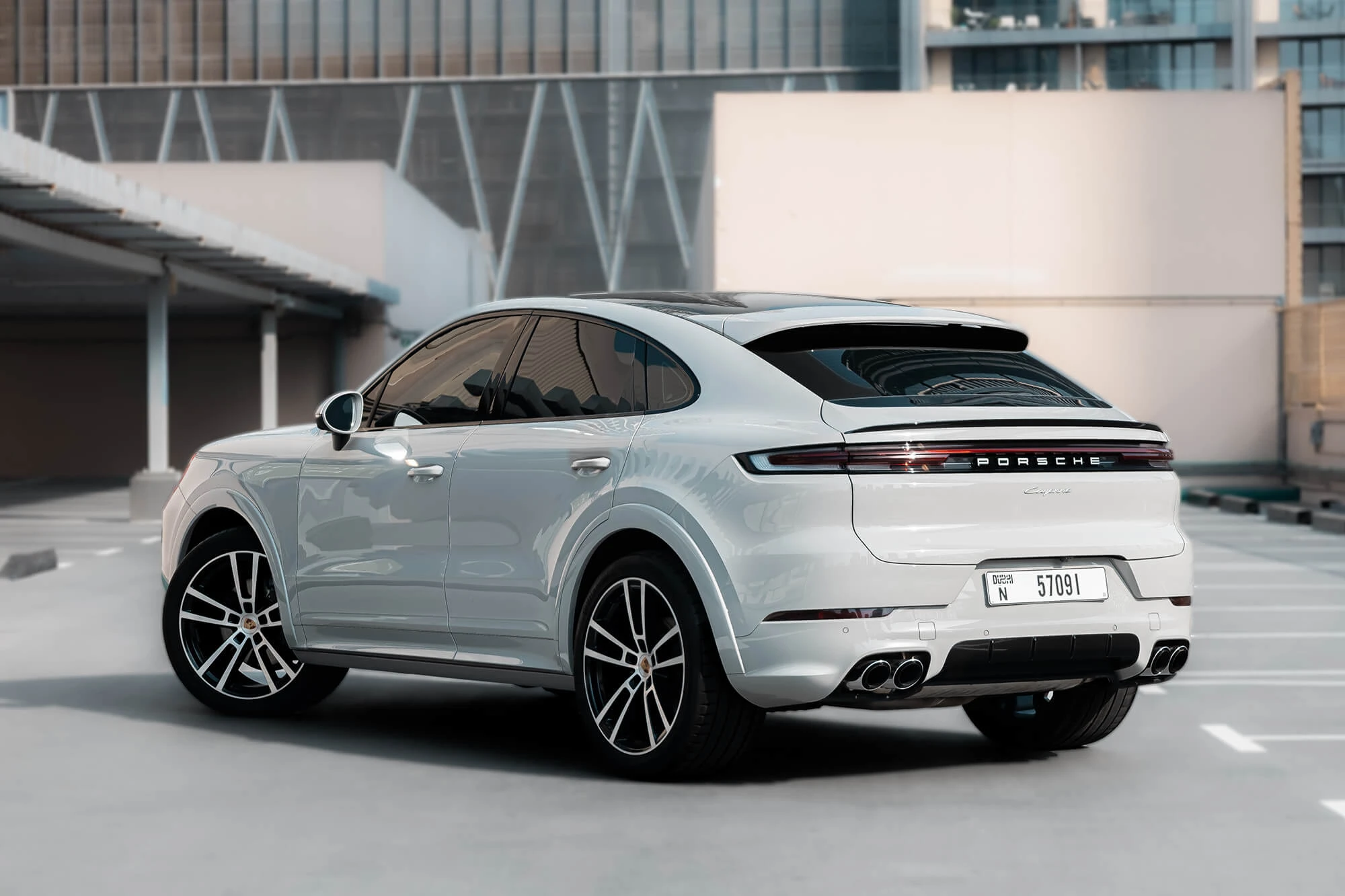Porsche Cayenne Coupe New Gen Grey