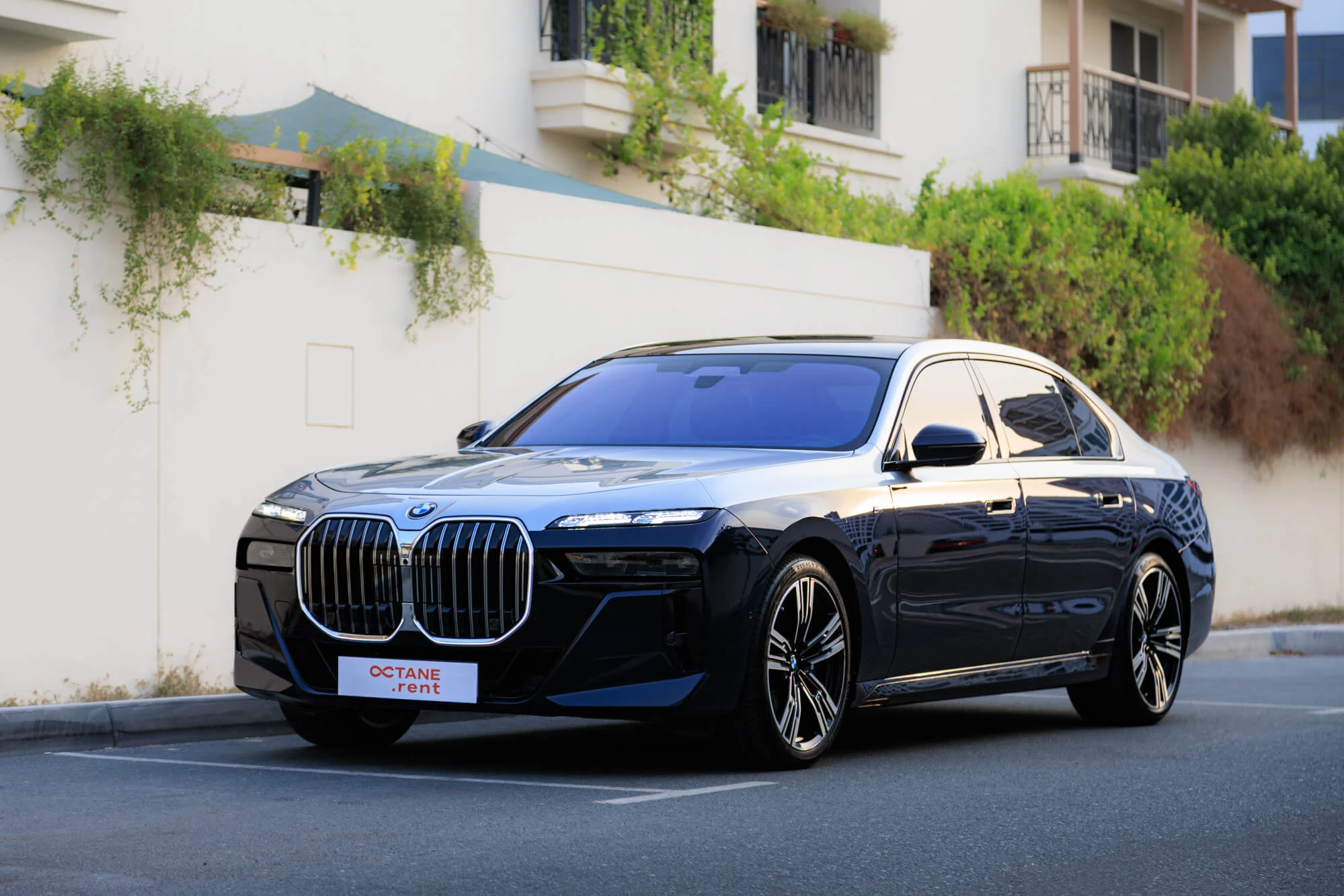 BMW 740i Individual Blau & Silber BMW 740i Individual Blau & Silber