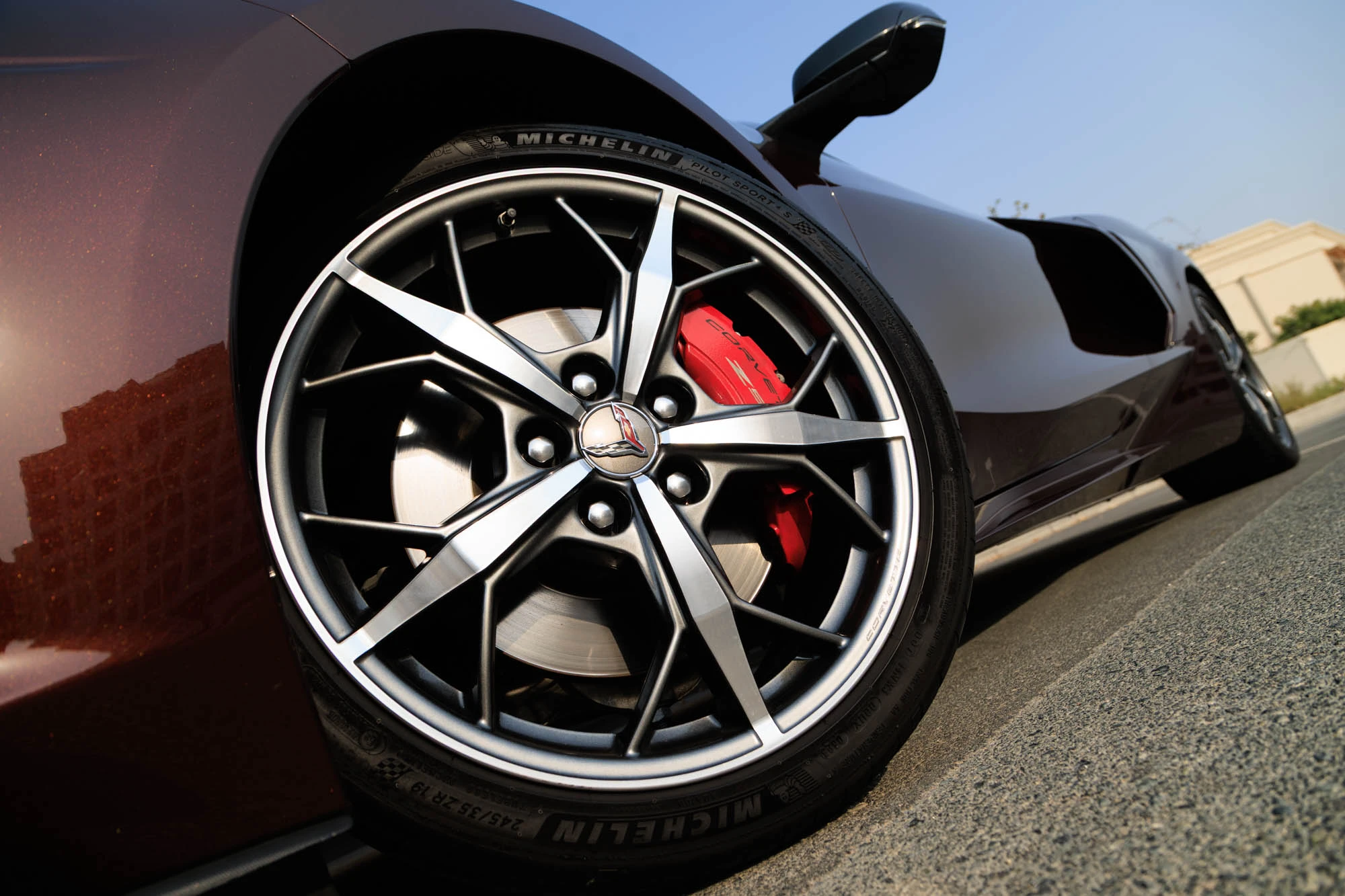 Chevrolet Corvette C8 Brown