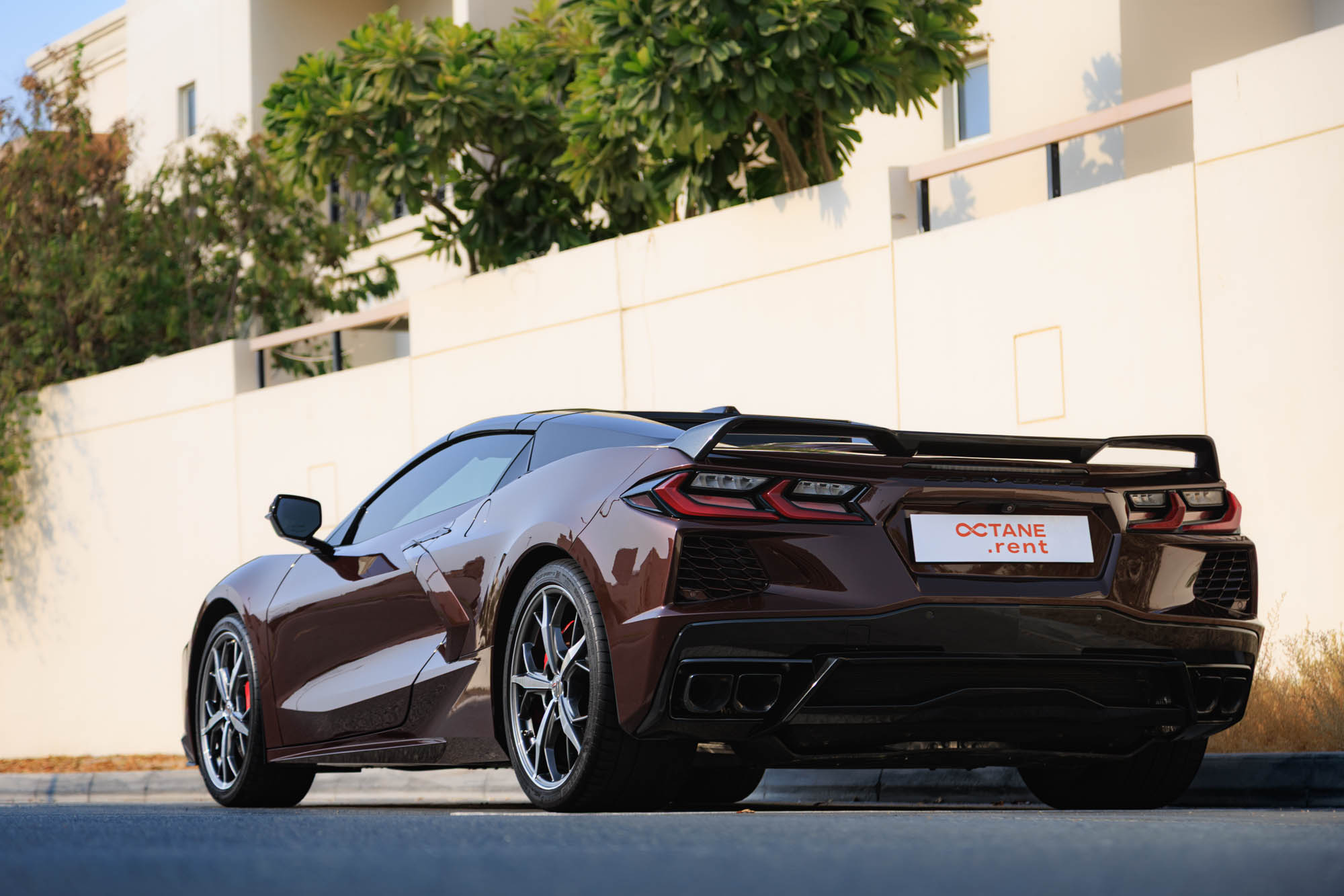 Chevrolet Corvette C8 Brown
