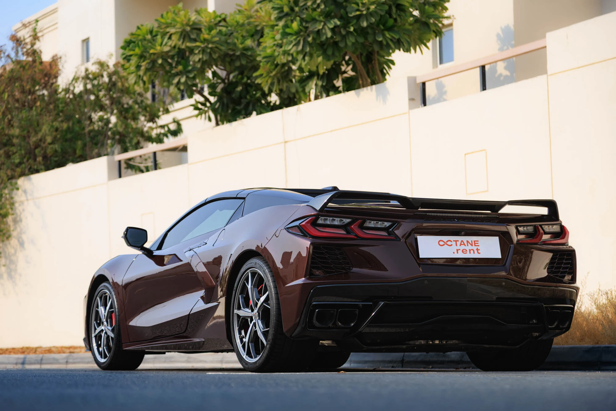 Chevrolet Corvette C8 Brown
